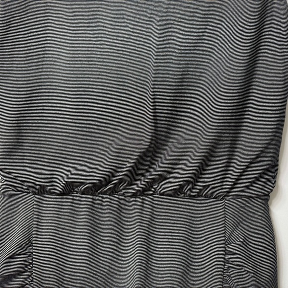 #7 ATHLETA Dress  XSP Navy/White tiny stripes Boat Neck, Sleeveless, Lined - Picture 11 of 15